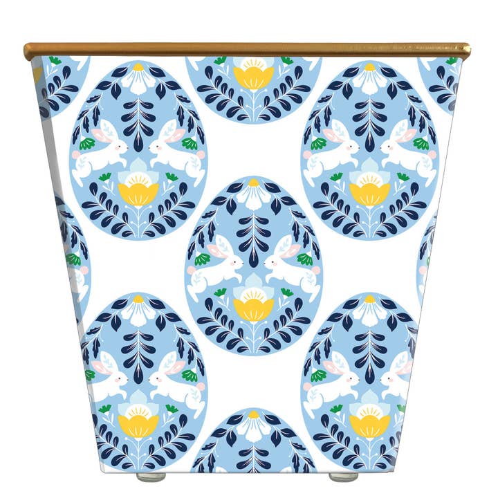 Uova di Pasqua WHH: solo contenitore Cachepot per la vendita all'ingrosso da parte di Hedge Farm Candles and Containers