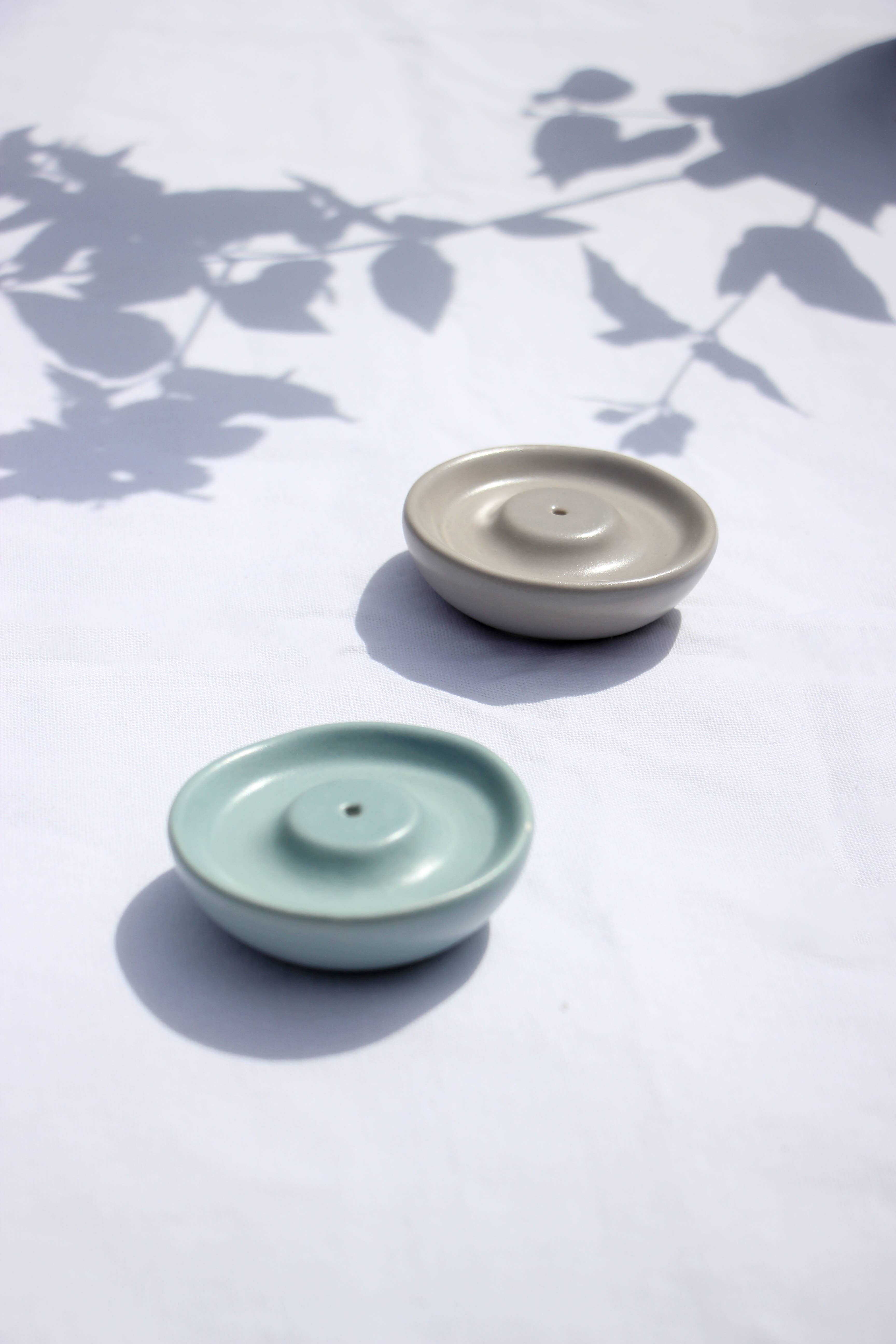 Pó de Barro - Venta al por mayor Portainciensos - Soporte para incienso gris3