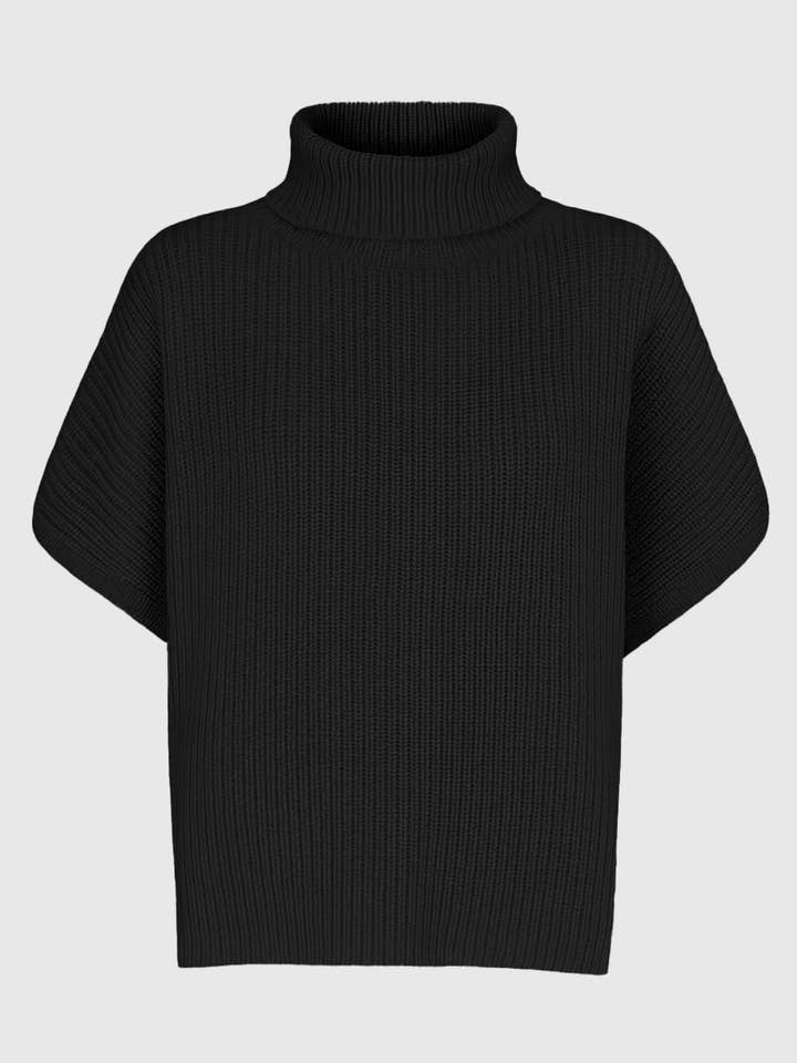 BLACK LEPONY SWEATER for wholesale by An'ge