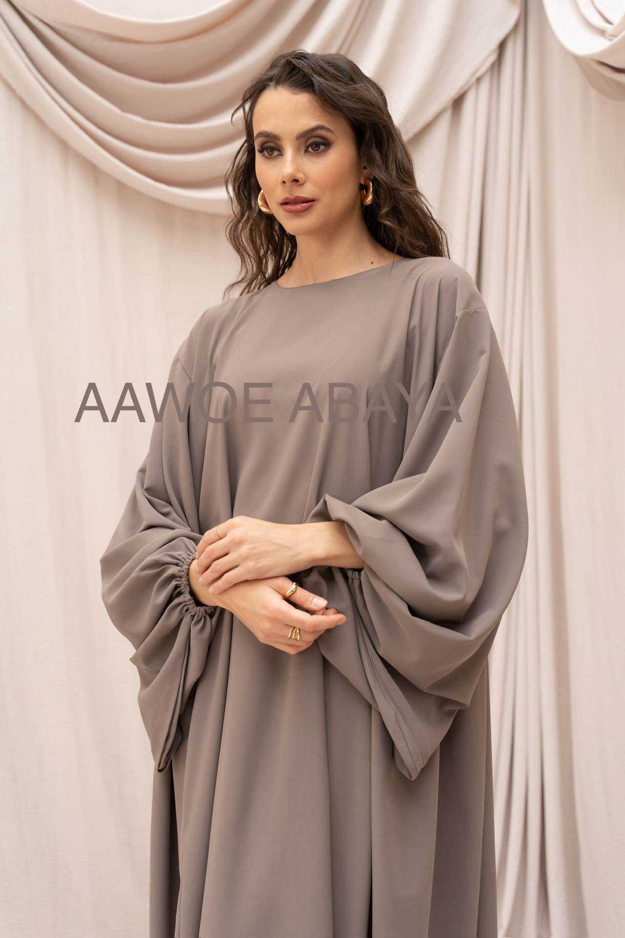 Aawoe Abaya - Wholesale Dress - Women's - Elegant Abaya Dress - 2466-ROB13