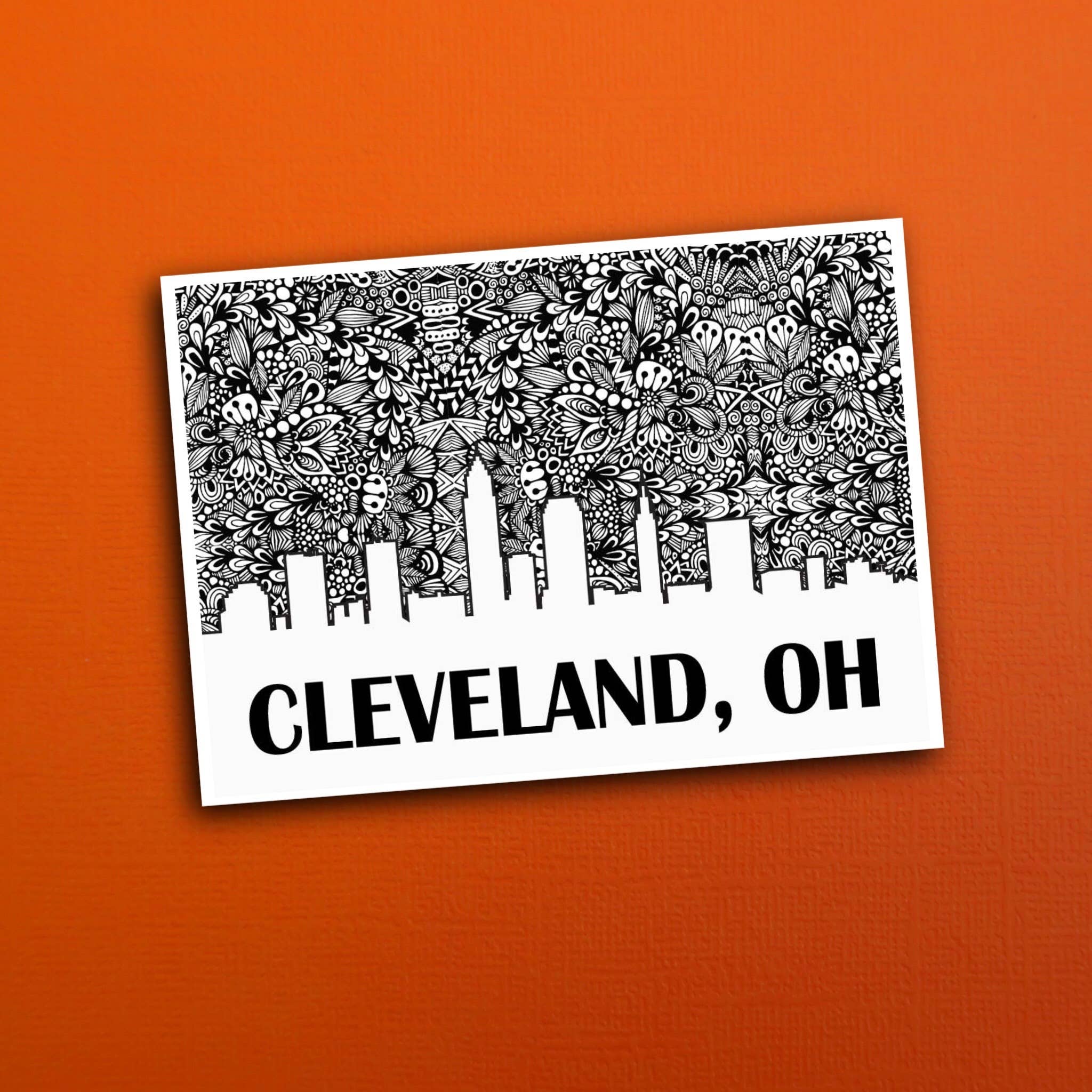 Zenspire Designs - Wholesale Sticker - Cleveland, OH Sticker (WATERPROOF)0