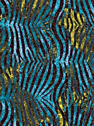 ZEBRA Polyester Voile Fabric for wholesale by ALDABRA SWIWMEAR