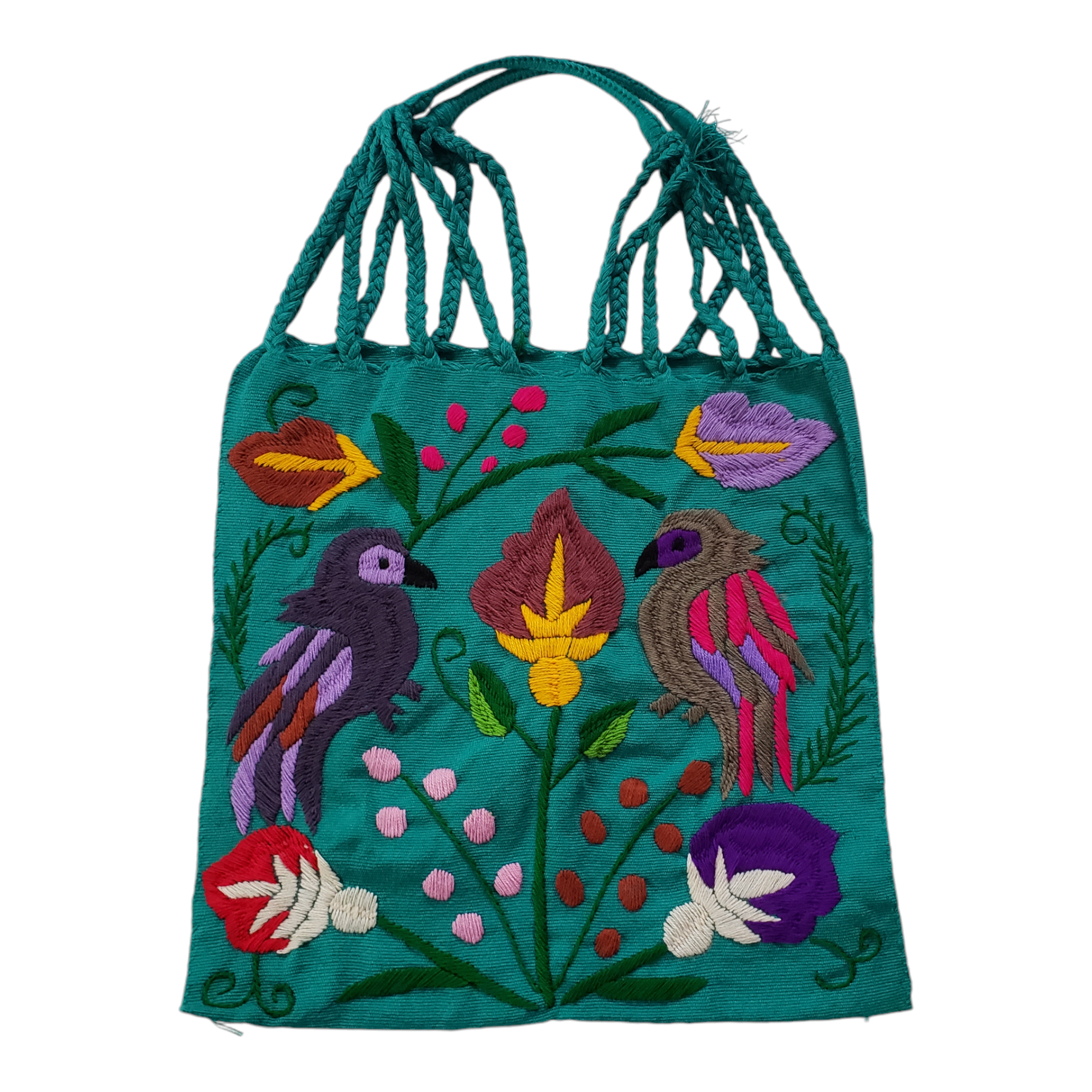 The Little Pueblo - Wholesale Tote Bag - Women's - Embroidered Mexican Woven Tote Bag13