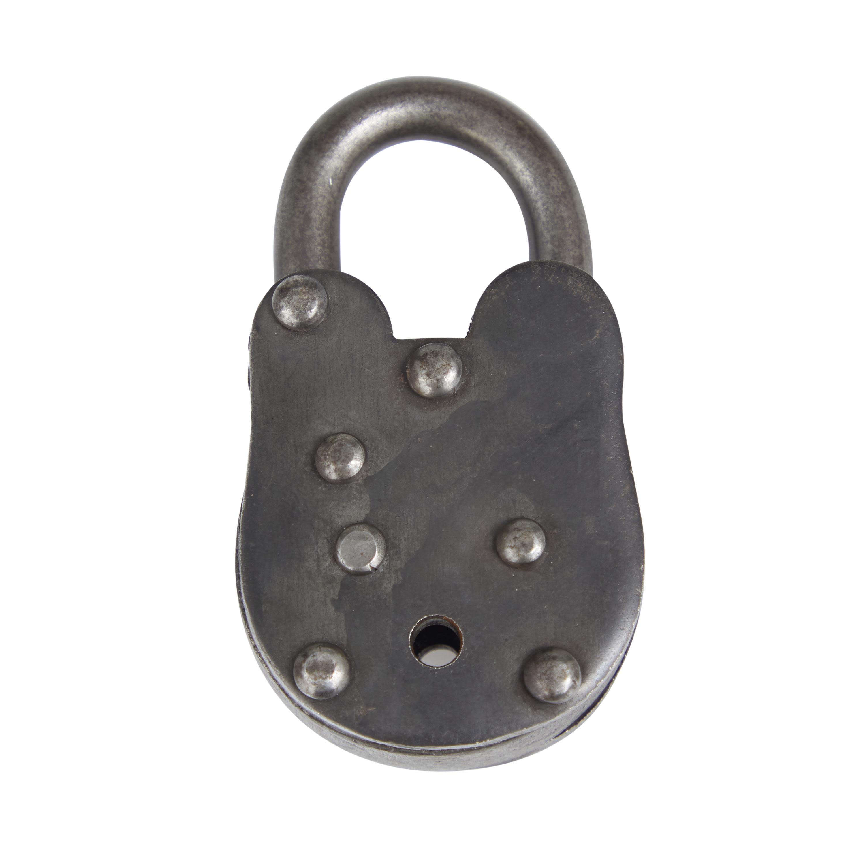 Import Corner – wholesale Decorative tabletop object – A-01103: METAL BRASS LOCK & KEYS 2"W, 3"H4