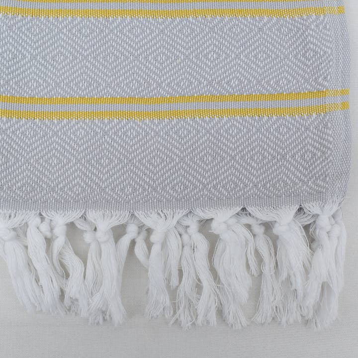 Organic Turkish Towels - Wholesale Hand Towel - Luxury Diamond Hand Towel, Versatile Fitness Towel4