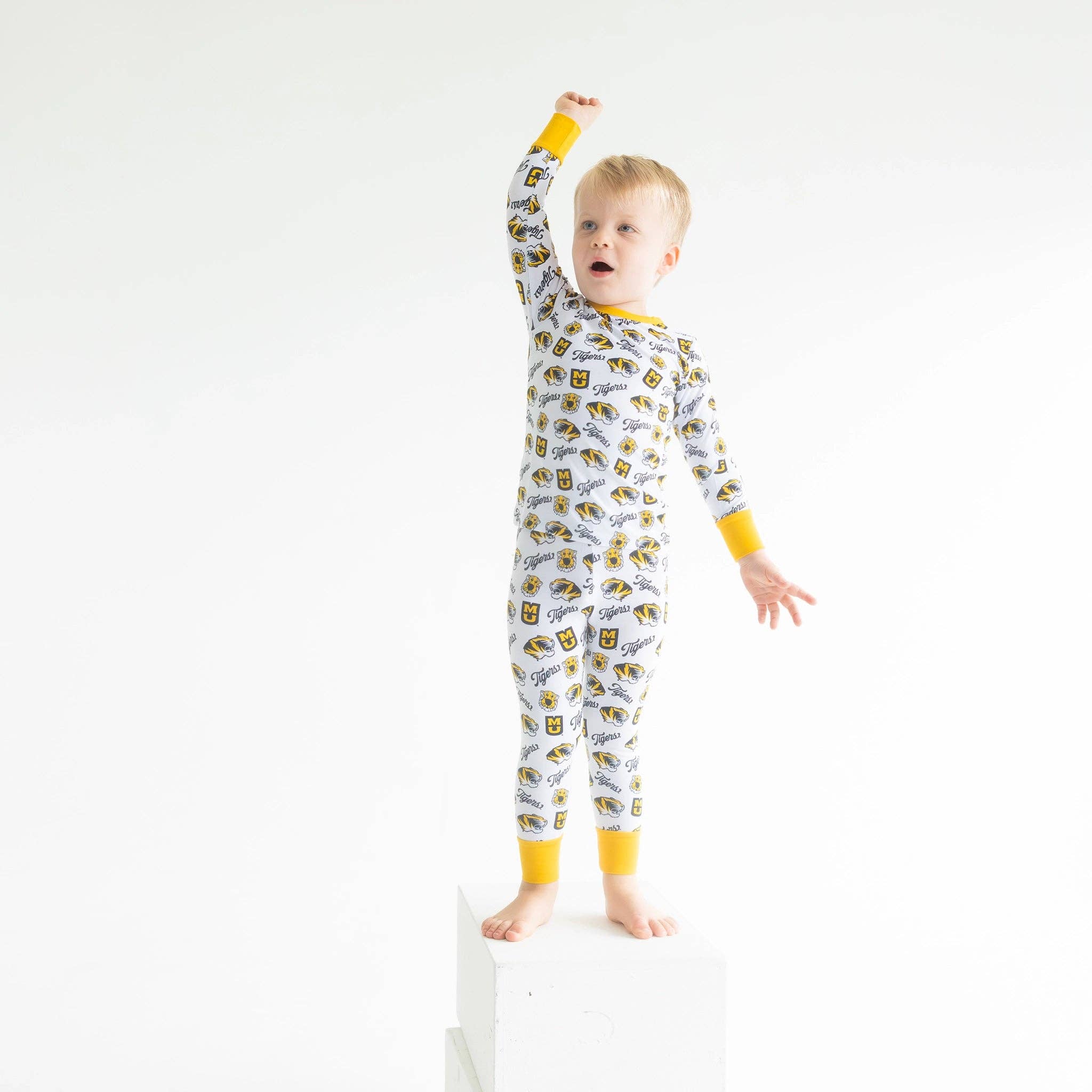 Tailgate Tikes - Wholesale Sleepwear Set - Kids - Missouri Tigers Two-Piece Pajama Set6