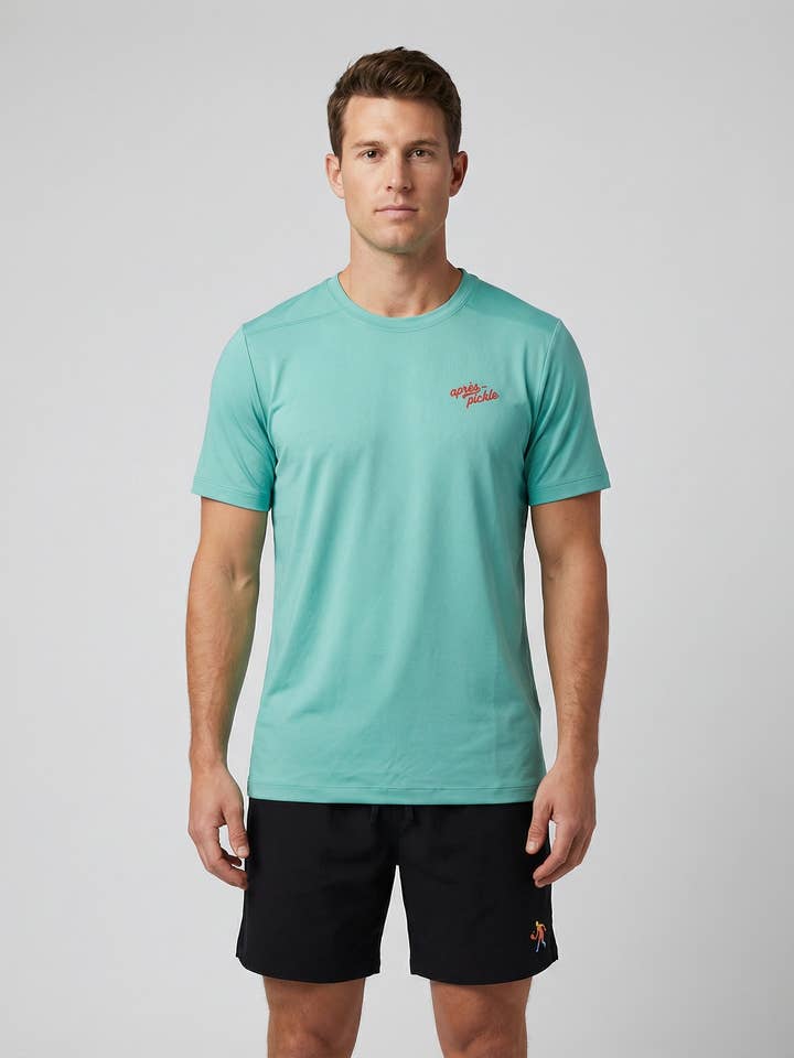 Men's après-pickle UV Performance Tee for wholesale by après-pickle by DILLY LIFE