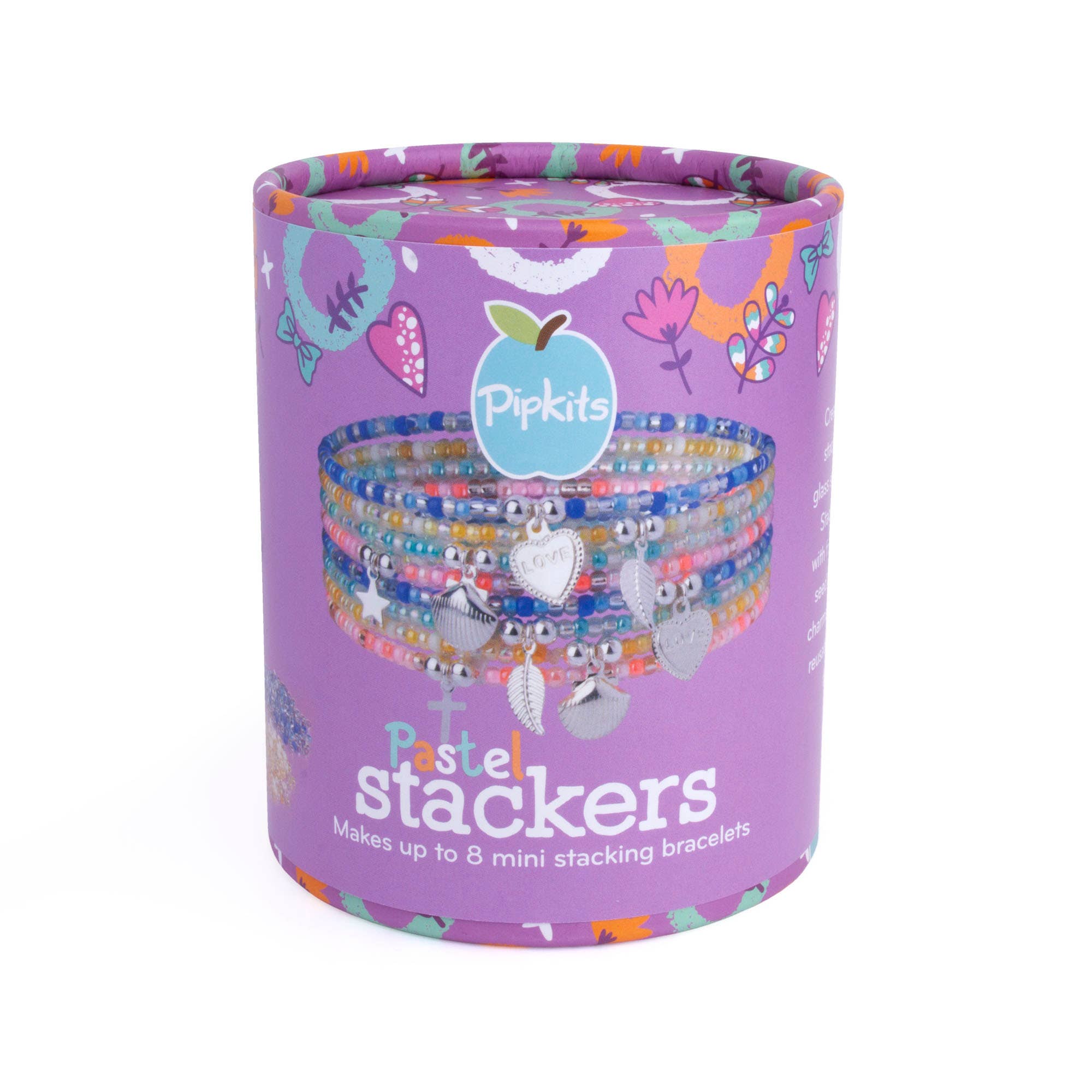 Pipkits - Vente Kit de fabrication de bijoux – enfant - Bracelet Pipkit Stackers Pastel2