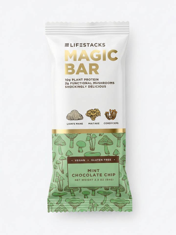 Magic Bar: Mint Chocolate Chip for wholesale by Lifestacks