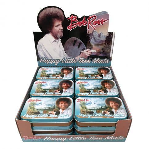 Cow Crack Wholesale - Vente Bonbons à la menthe - Bob Ross Happy Little Tree Mints0