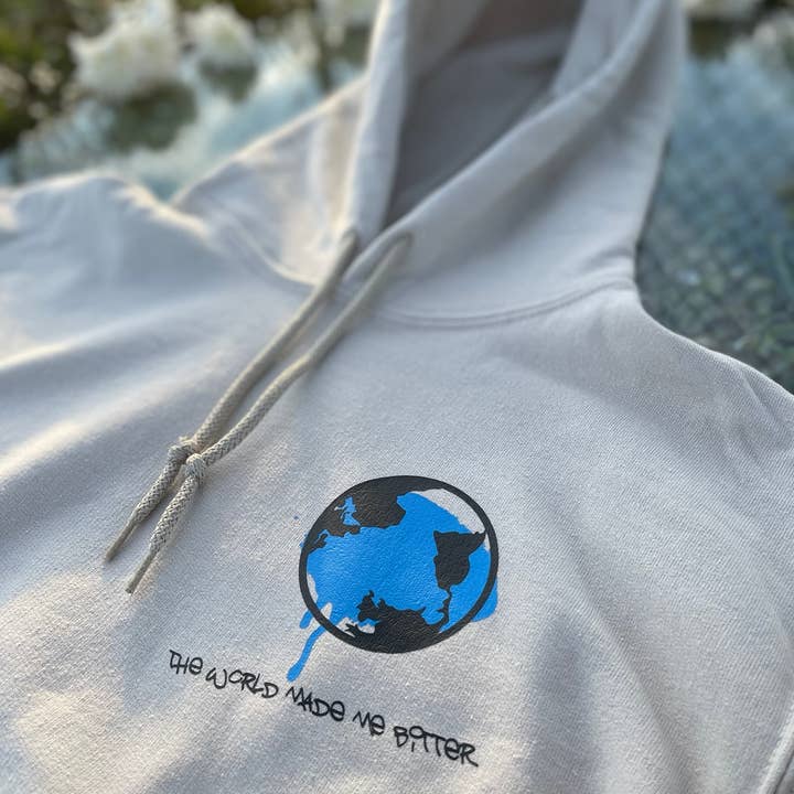 Moletom com capuz The World por atacado de Virtuous Stationery CO