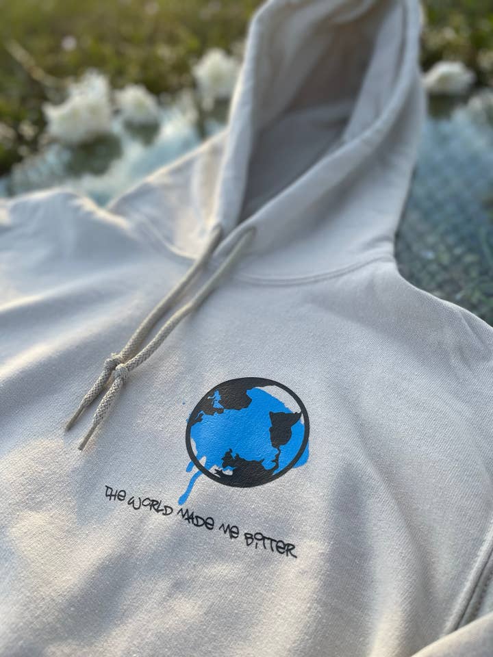 Moletom com capuz The World por atacado de Virtuous Stationery CO