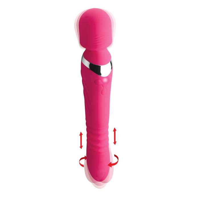 Ultra Thrust-Her Thrusting and Vibrating Wand for wholesale by INMI Toys