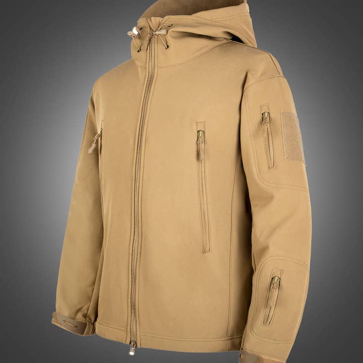 Ecovear - Wholesale Jacket – Men's - Tactical Shark Skin Outdoor Soft Shell Jacket