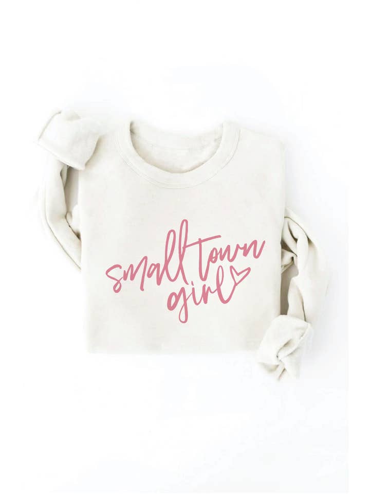 OAT COLLECTIVE - Vente Sweat-shirt à imprimés – femme - Chandail à motif SMALL TOWN GIRL4