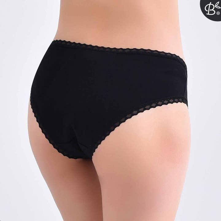 Bamboozy x Cosmeau - Wholesale Period Underwear - Women's - Bamboozy Menstrual Underwear Style 2 Bamboo Lily