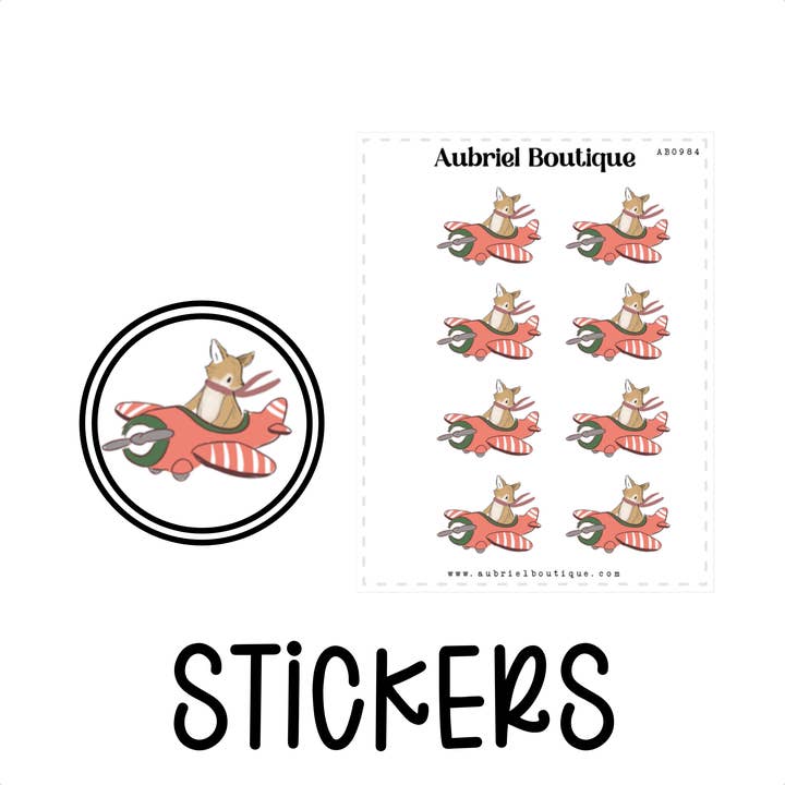 FLUGZEUG, Planeraufkleber — AB0984 für den Großhandel von AubrielBoutique