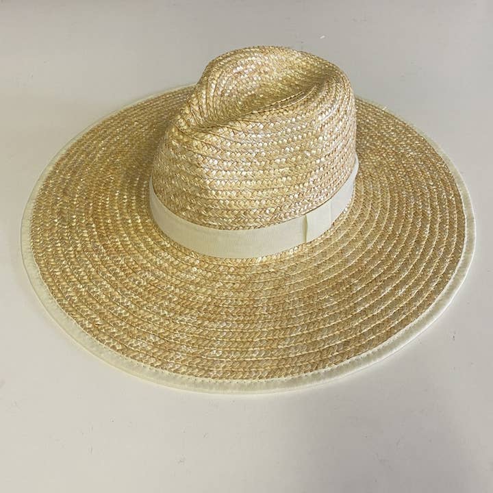 ACCITY - Wholesale Straw Hat - Women's - LARGE BRIM STRAW HATS FOR WOMENS BEACHWEAR_CWAH115718