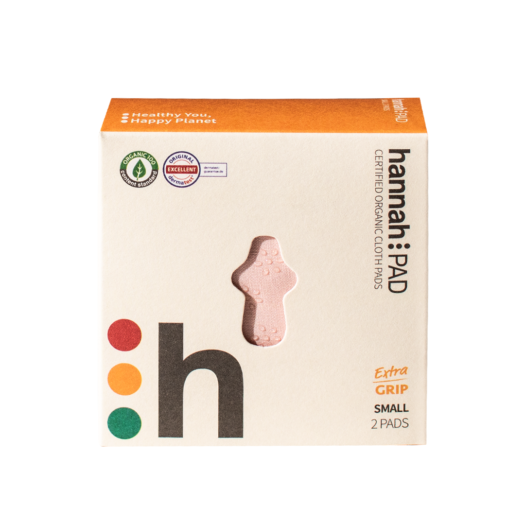 Sabaku Co Distribution - Wholesale Menstrual pad/liner - The Brand hannah - hannahPAD Small (Extra Grip) 2 Pack1