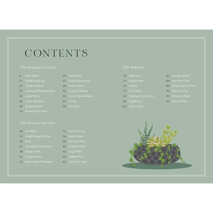 Simon & Schuster - Wholesale Humor - Houseplants and Their Fucked-Up Thoughts by Carlyle Christoff3