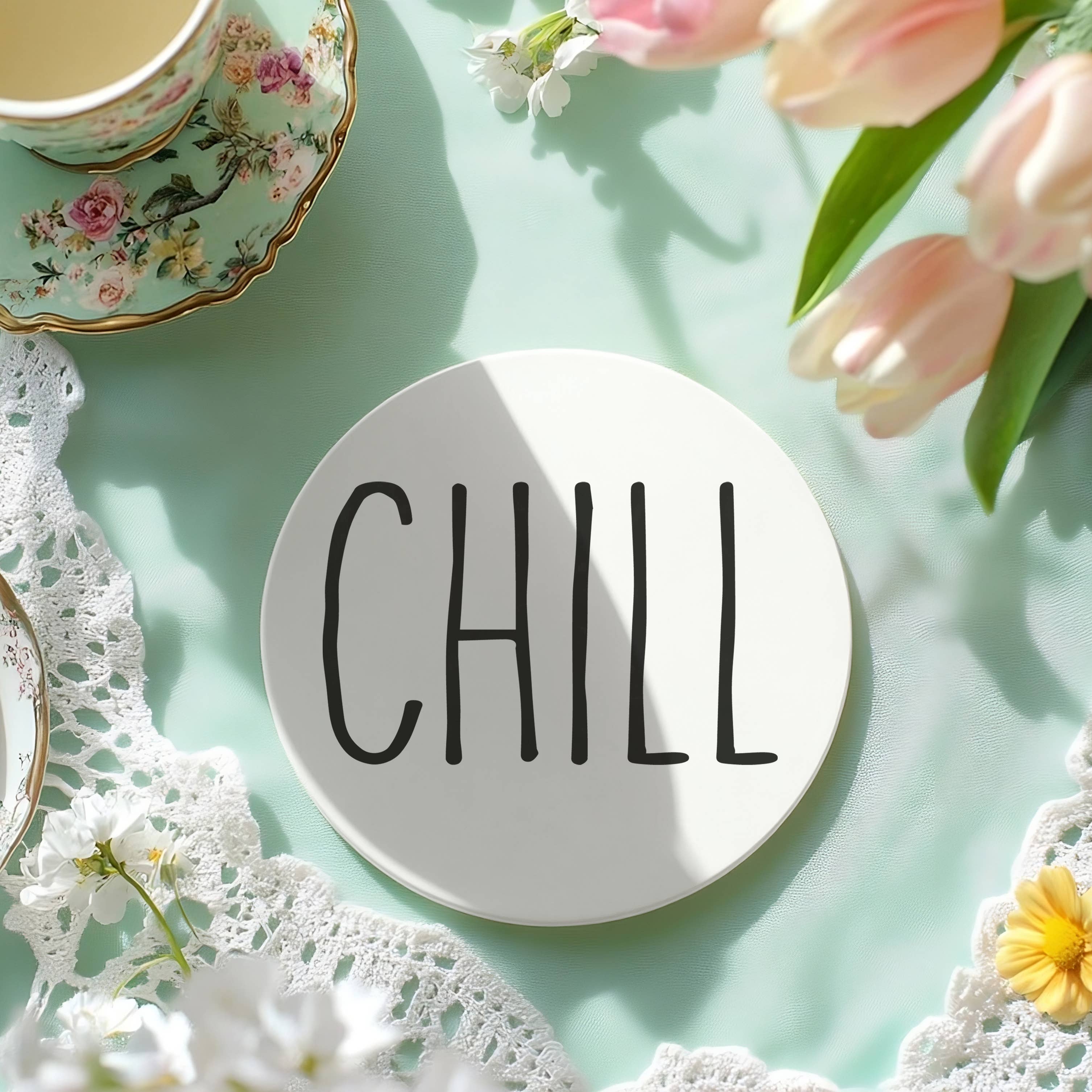 Gia Roma - Vente Sous-verre - Ensemble de dessous de verre Holiday Coasters, édition limitée50