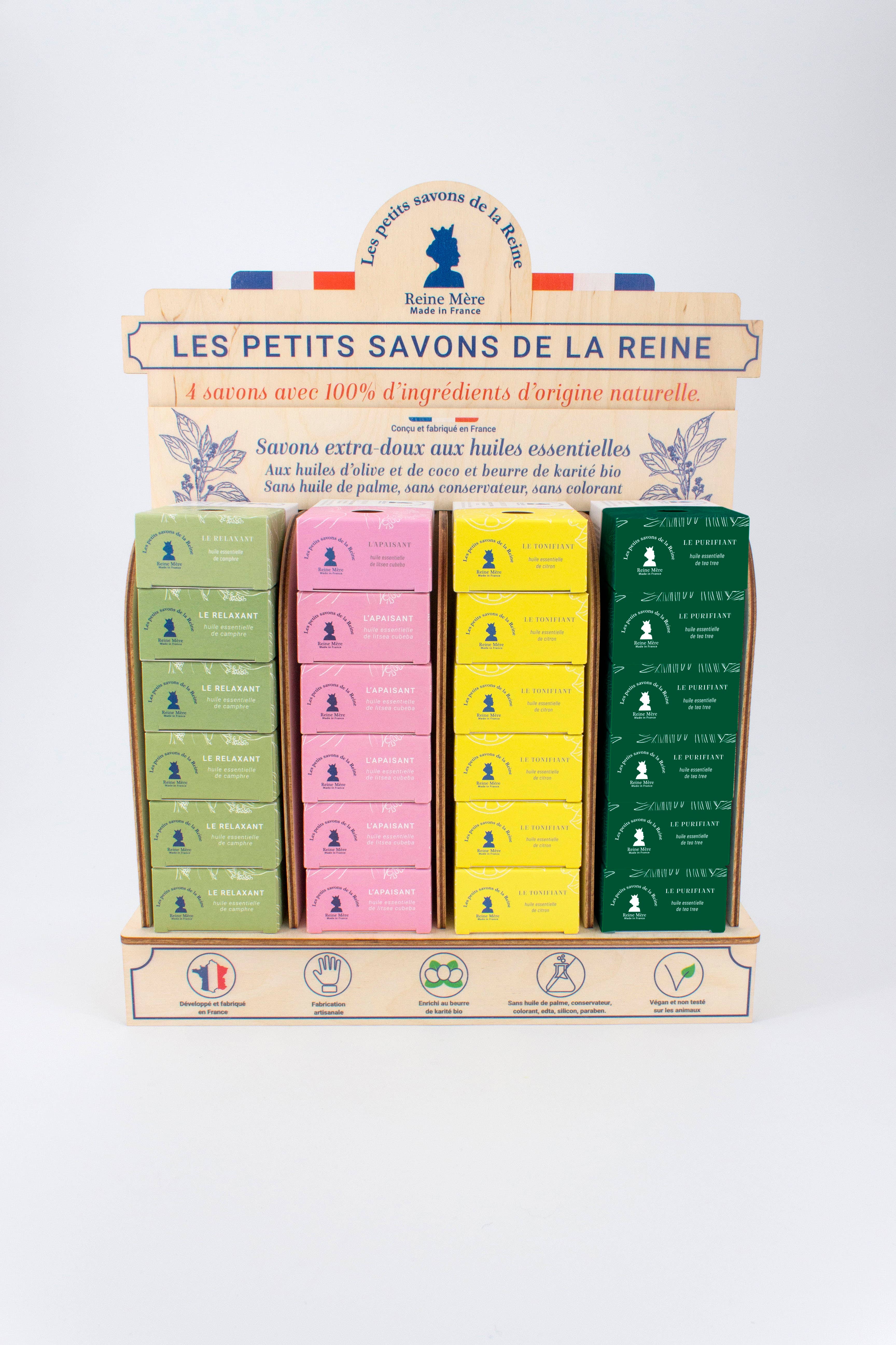 Reine Mère - Wholesale Bar Soap - 24 100% natural “Les Petits Soaps de la Reine” soaps0