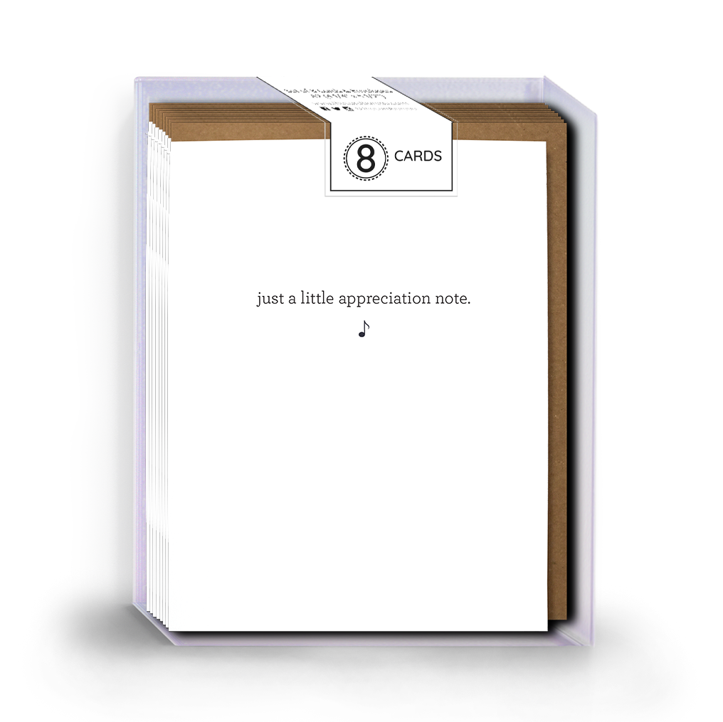 The Card Bureau - Wholesale Thank You Card - Thank You Appreciation Note2