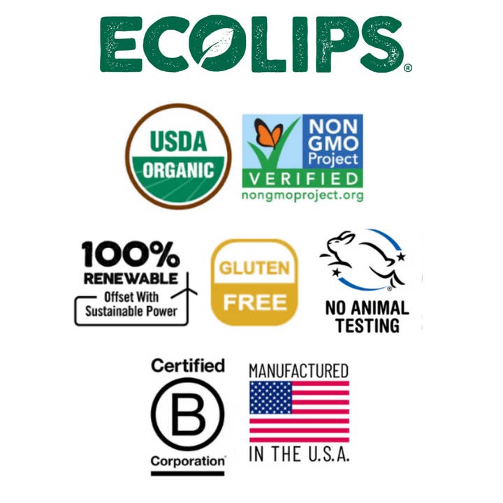 Best Beauty Group - Wholesale Lip Balm - ECO LIPS Organic Pure and Simple Lip Balm 5