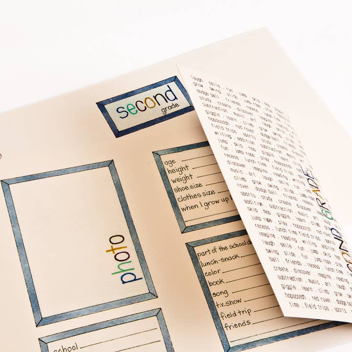 Hugs and Kisses XO – Engroshandel Mindebog - Børn og baby – Skoledage - Skole Memory Book3