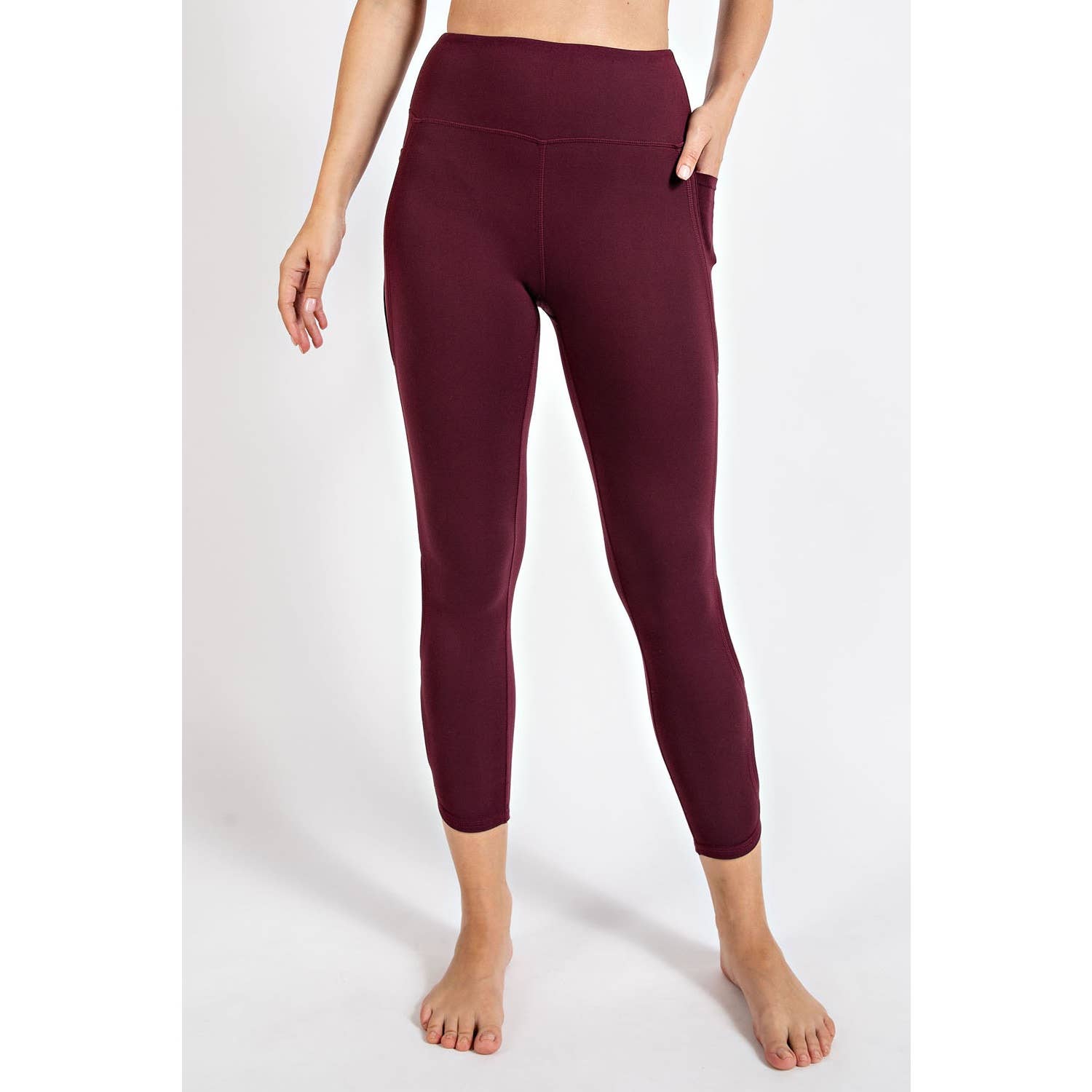 Rae Mode - Wholesale Athletic/Lounge Leggings - Women's - BUTTER HIGH RISE CROPPED YOGA LEGGINGS29