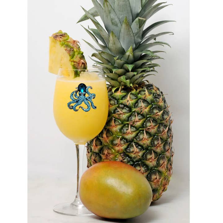 The Queens' Jewels® – Großhandel Weingläser – Octopus Jeweled Stämme Weinglas0