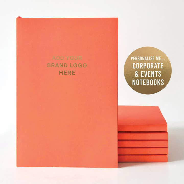 The Personalised Stationery Company Ltd - Vente Cahiers - Carnet ligné de qualité supérieure personnalisé A5 pour entreprise ou événement0