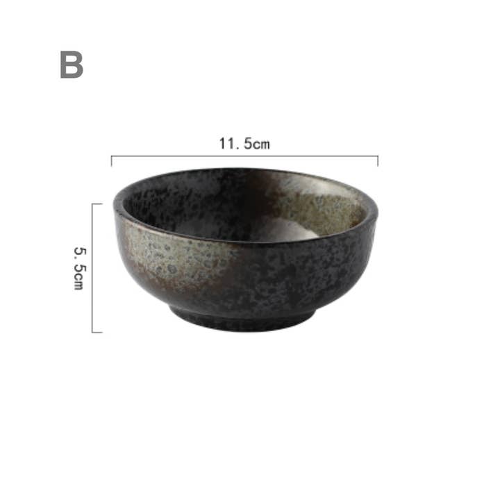 Homerely - Vendita all'ingrosso Ciotola - Ciotola in ceramica da 4,5 pollici in stile giapponese