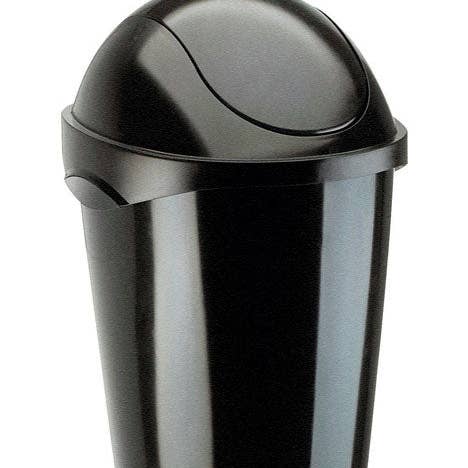 Everyday Supply Co - Wholesale Trashcan/Trash Bin - Umbra 13 Gal Black Swing-Top Trash Can, 3-Pack0