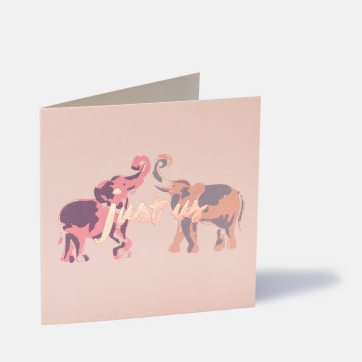 Cartão Elefante Just Us por atacado de TAAB London