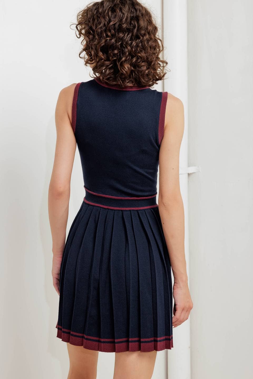 MARINE Een gebreide mini-jurk - FSW1369 voor groothandel op Faire4