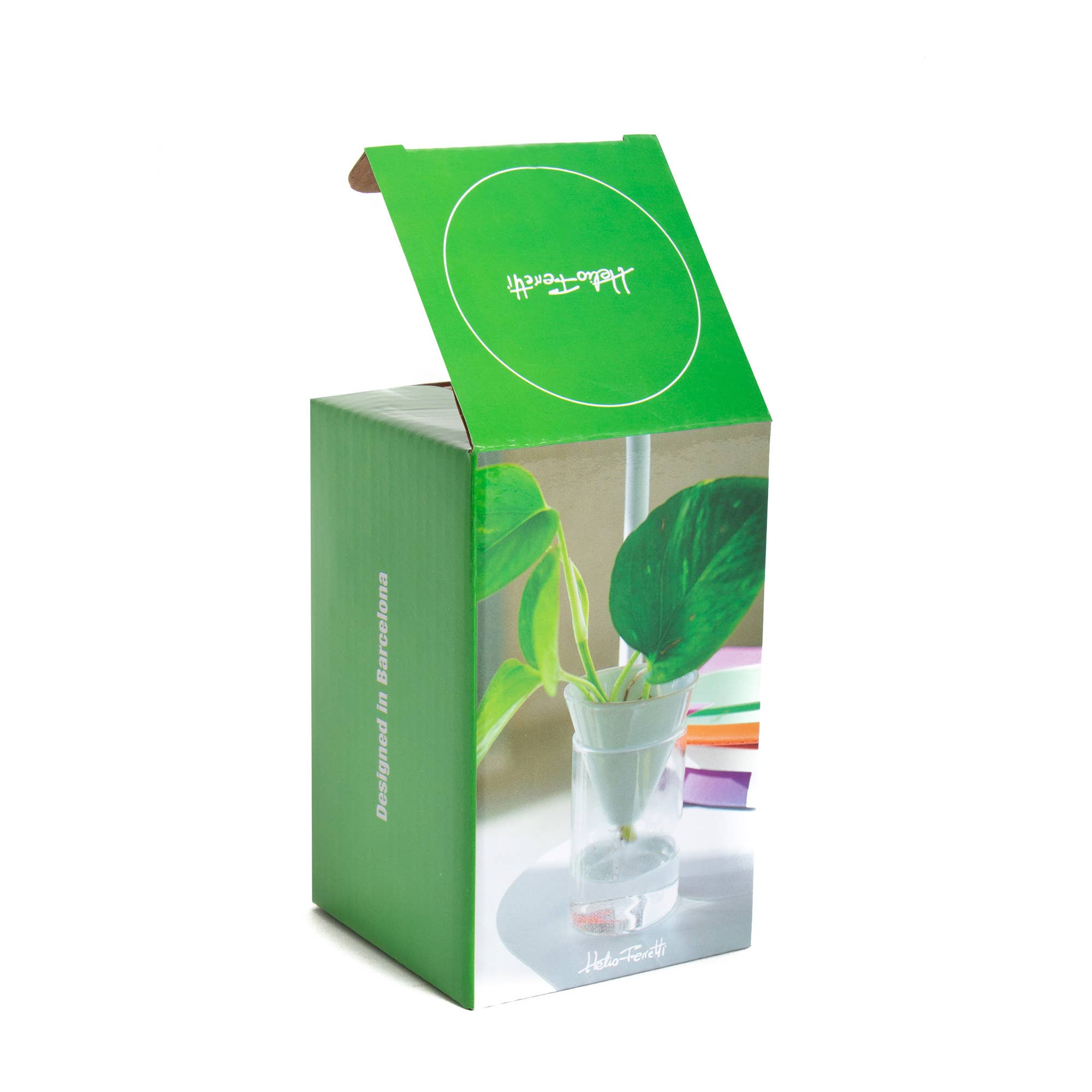 Helio Ferretti - Vente Vases - Pot hydroponique conique blanc2