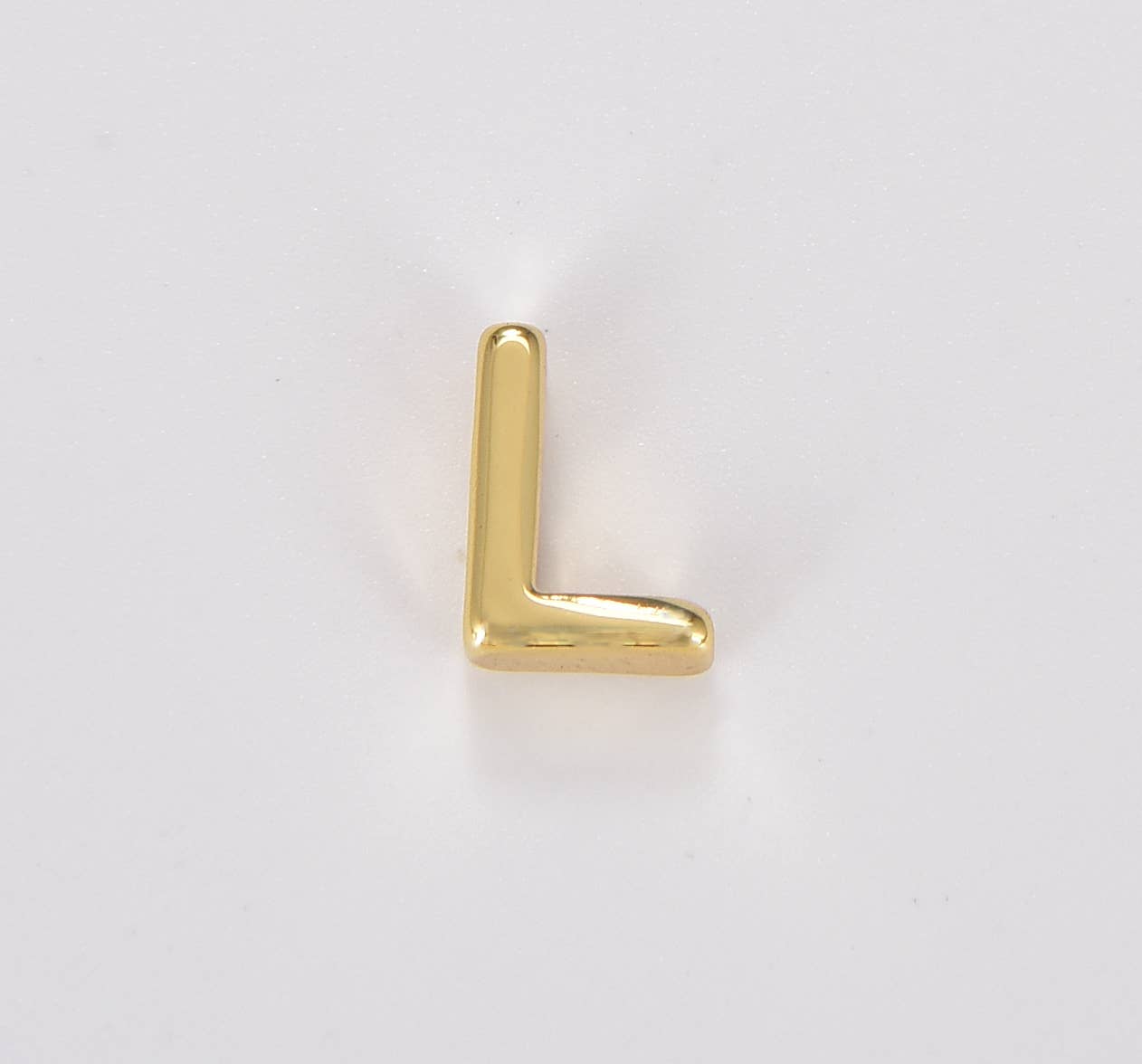 Beads Creation - Wholesale Individuele bedel/hanger - 18K verguld alfabet letter initiale monogram hanger12