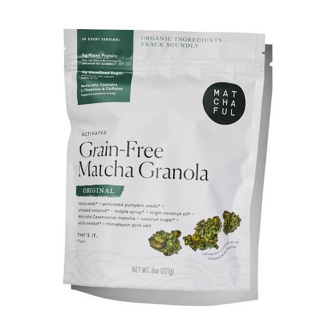 Matchaful - Wholesale Granola - Grain Free Activated Matcha Granola, Original0