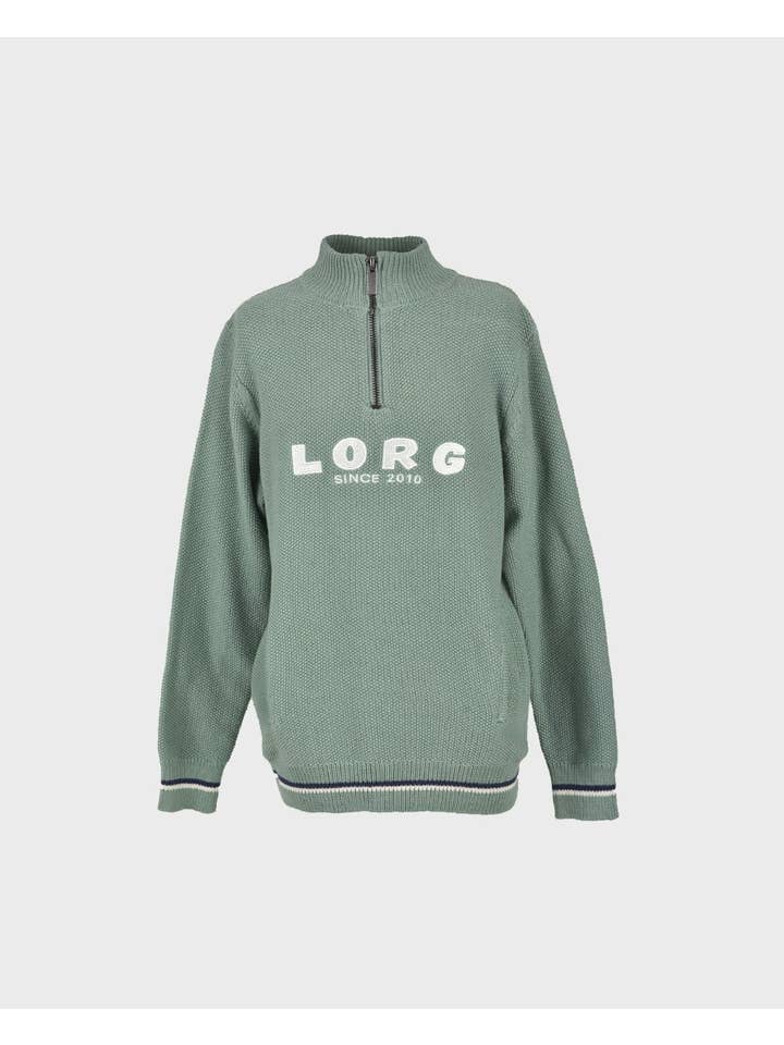 La ormiga – Großhandel T-Shirt – Kinder – Grüner Reißverschluss-Pullover3