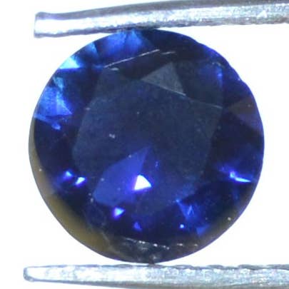 Safira Lapidação Redonda 7,5 mm por atacado de Dmineral