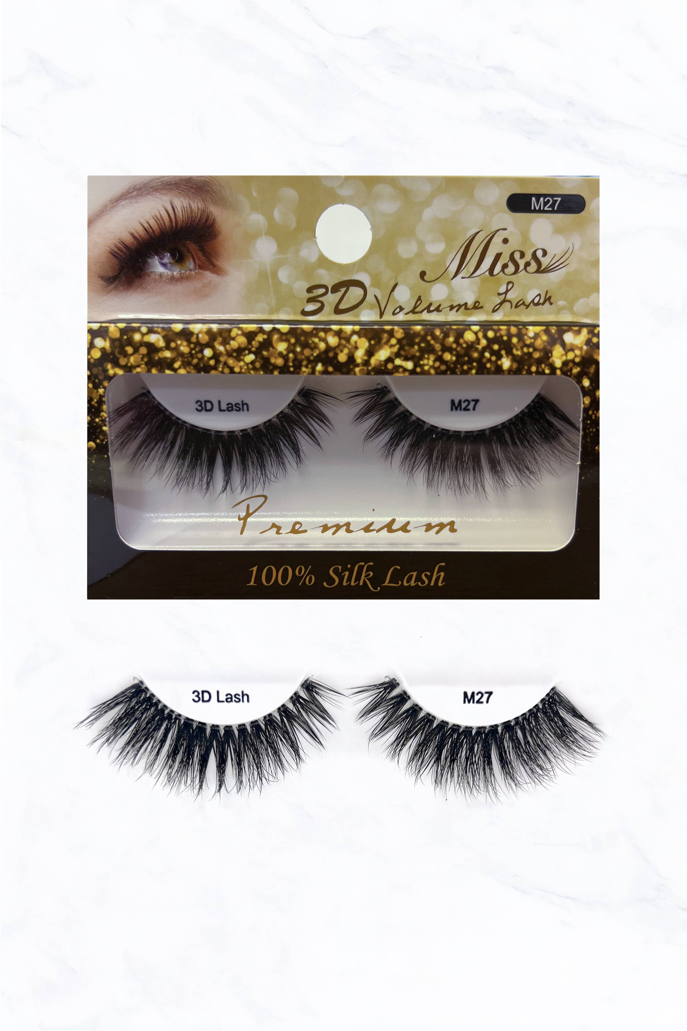 Suzie Q USA - Wholesale False/Fake Eyelashes - Miss 3D Volume Lash 224ELM-33