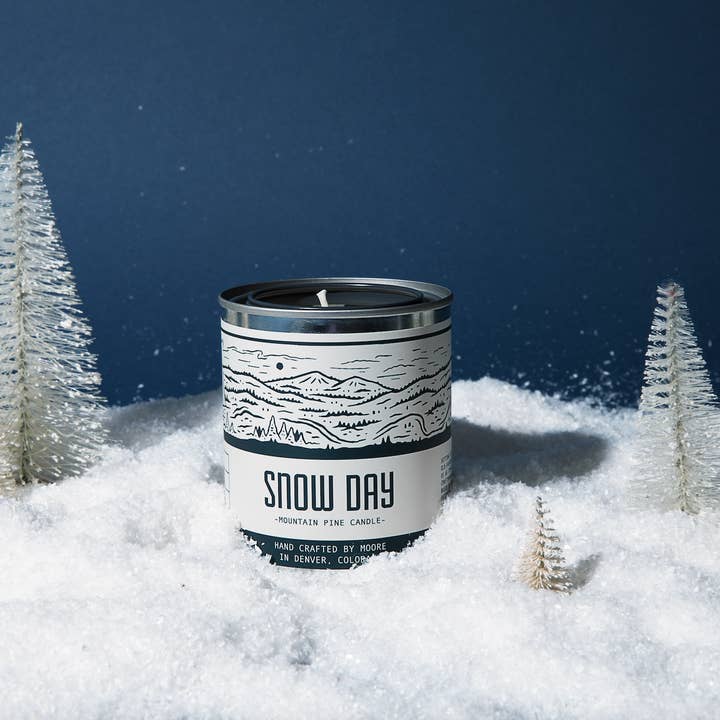 Moore Collection - Wholesale Jar/Filled Candle - Snow Day Candle-Pint