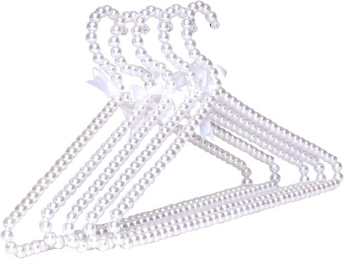 Concepts In Time - Wholesale Clothes Hangers - 5 Pack Pearl Hanger2