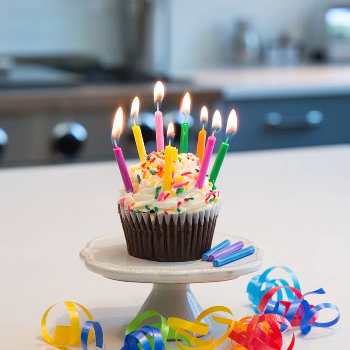 GoodLight Natural Candles - Wholesale Cake Candle - Birthday Candles | 12-Count Box