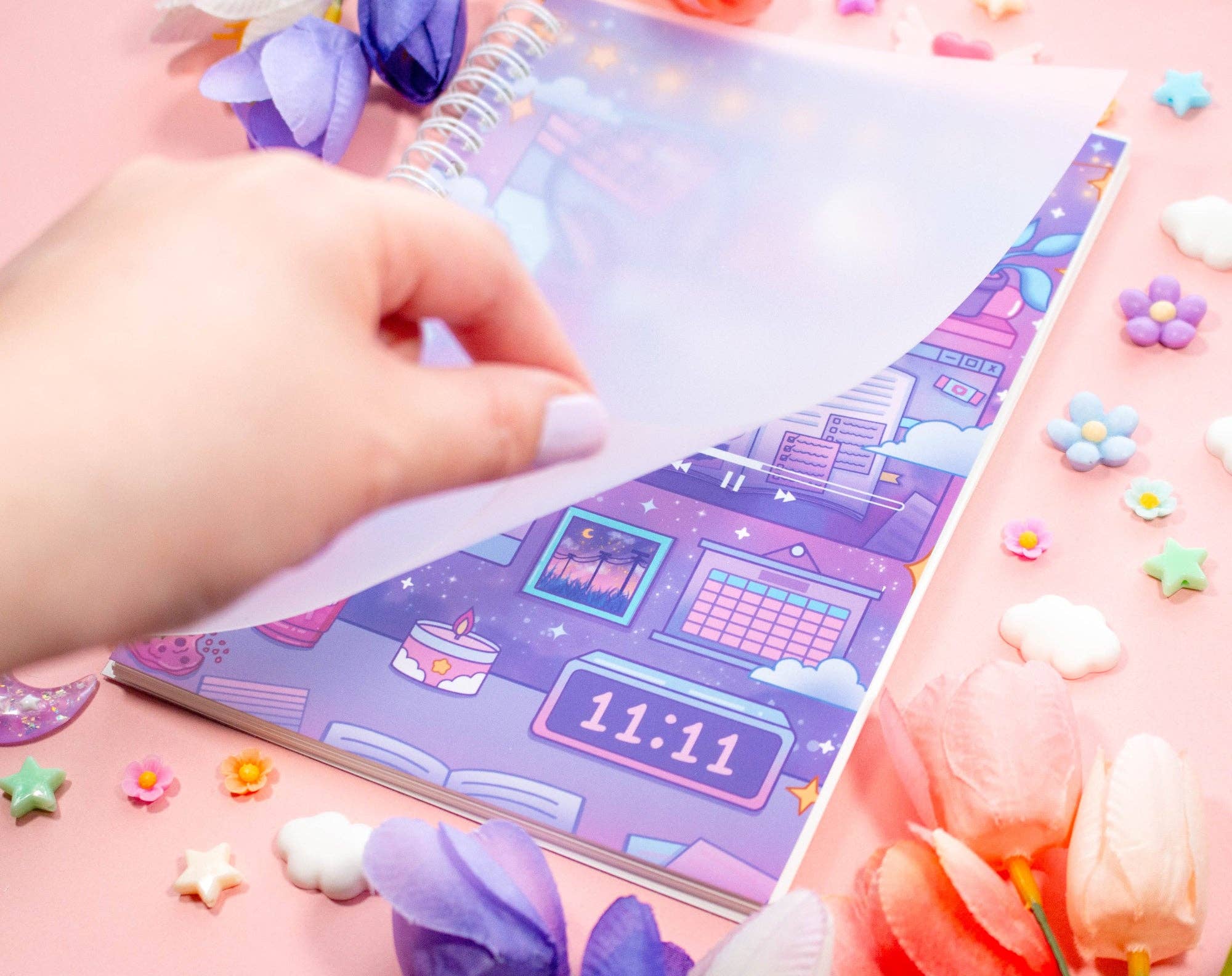 Unicorn Eclipse - Wholesale Sticker - Study Night Sticker Book3