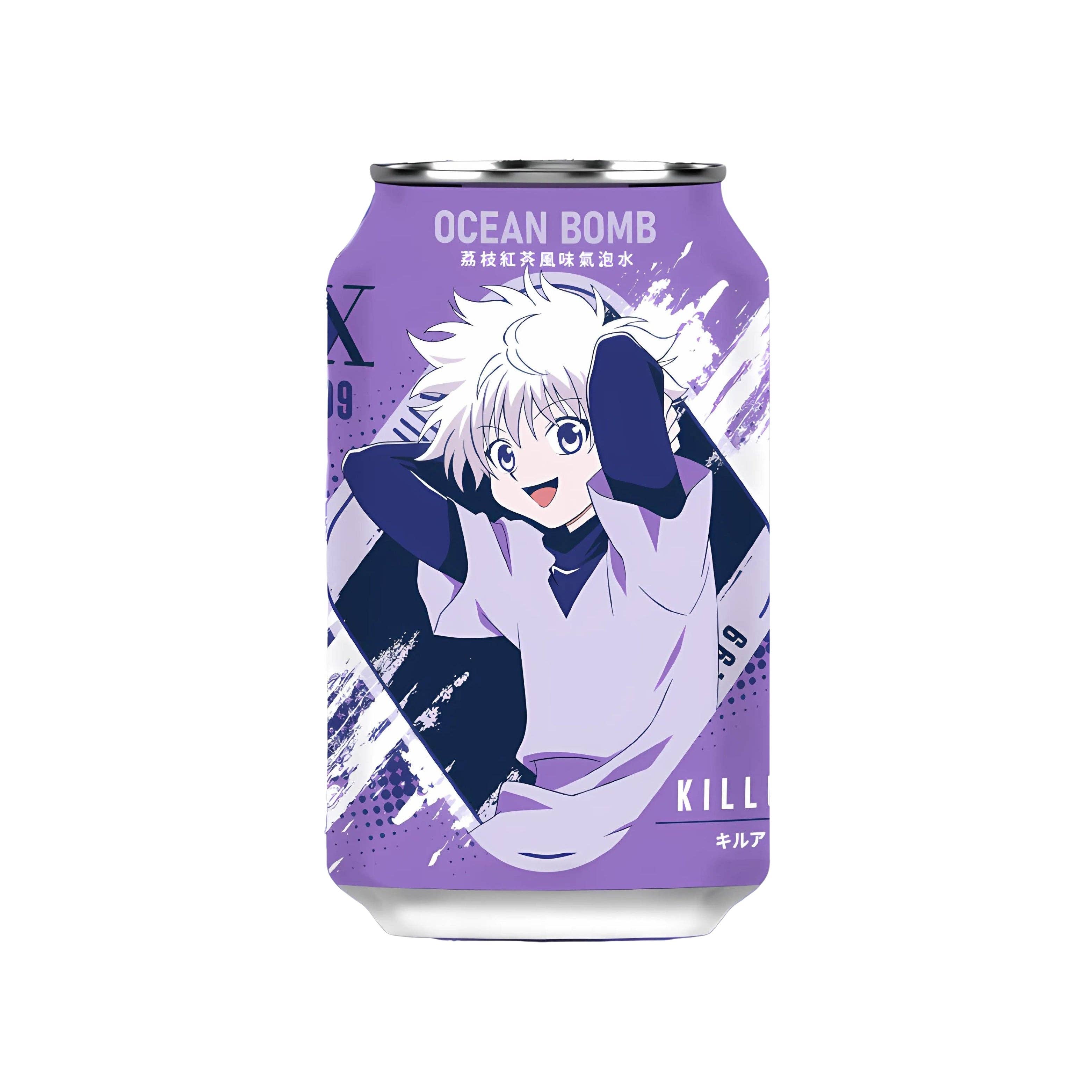 Pops Distro Inc - Wholesale Soda/Carbonated Drink - Ocean Bomb Lychee Tea 6ct (330mL) (Taiwan)