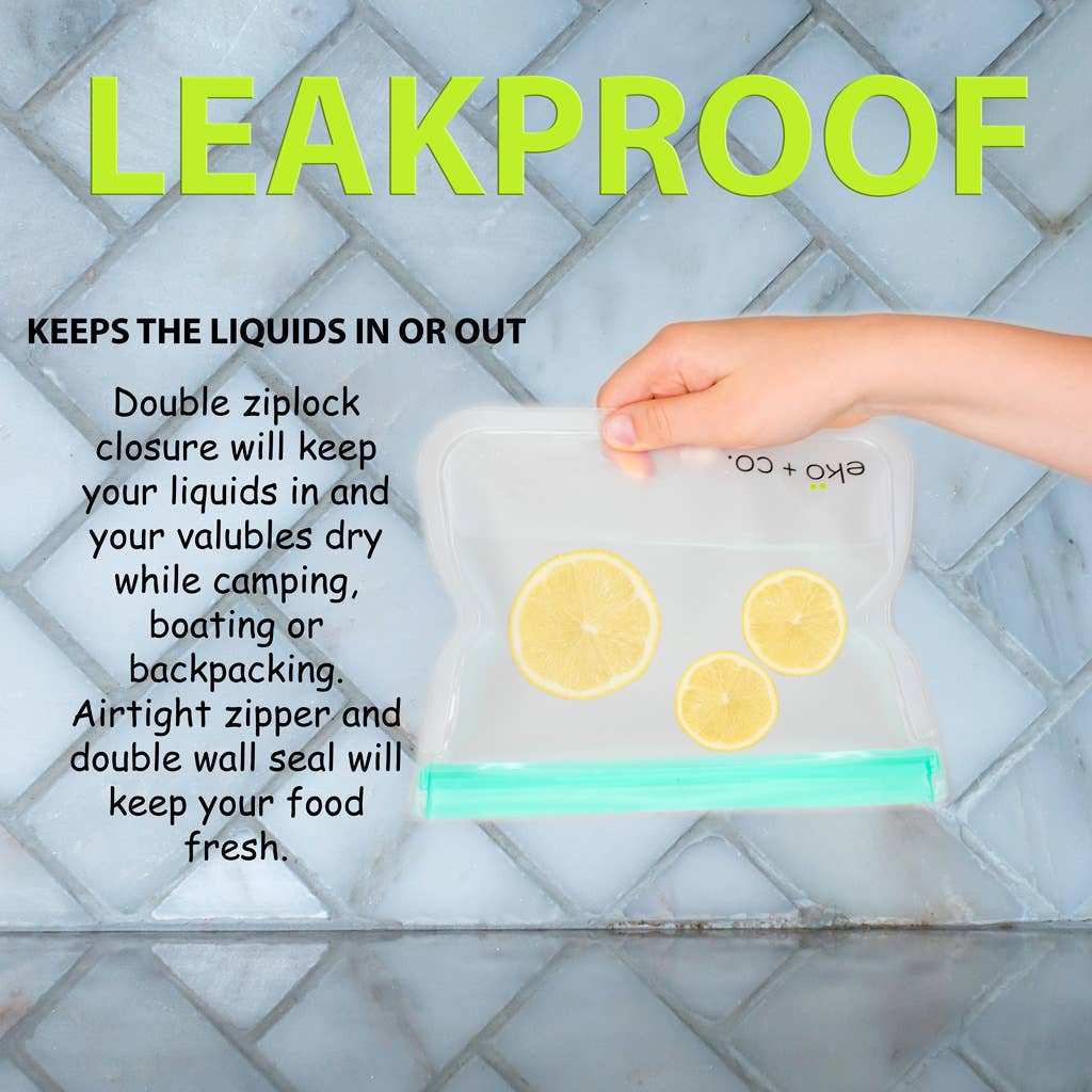 GreenWave - Venta al por mayor Bolsa/envoltorio de alimentos - Bolsas reutilizables con cierre de cremallera para congelador, almacenamiento hermético de alimentos (12 unidades)3