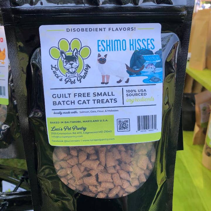 Luci's Pet Pantry - Wholesale Pet Treats - Cat - All Natural Cat & Kitten Treats Bag/Pouch - 5 Flavors4