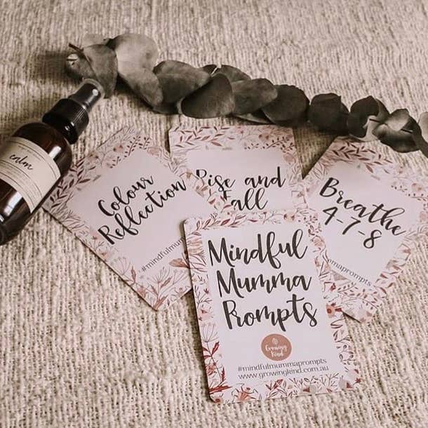Mindful Mumma Prompts by Growing Kind for wholesale by Growing Kind